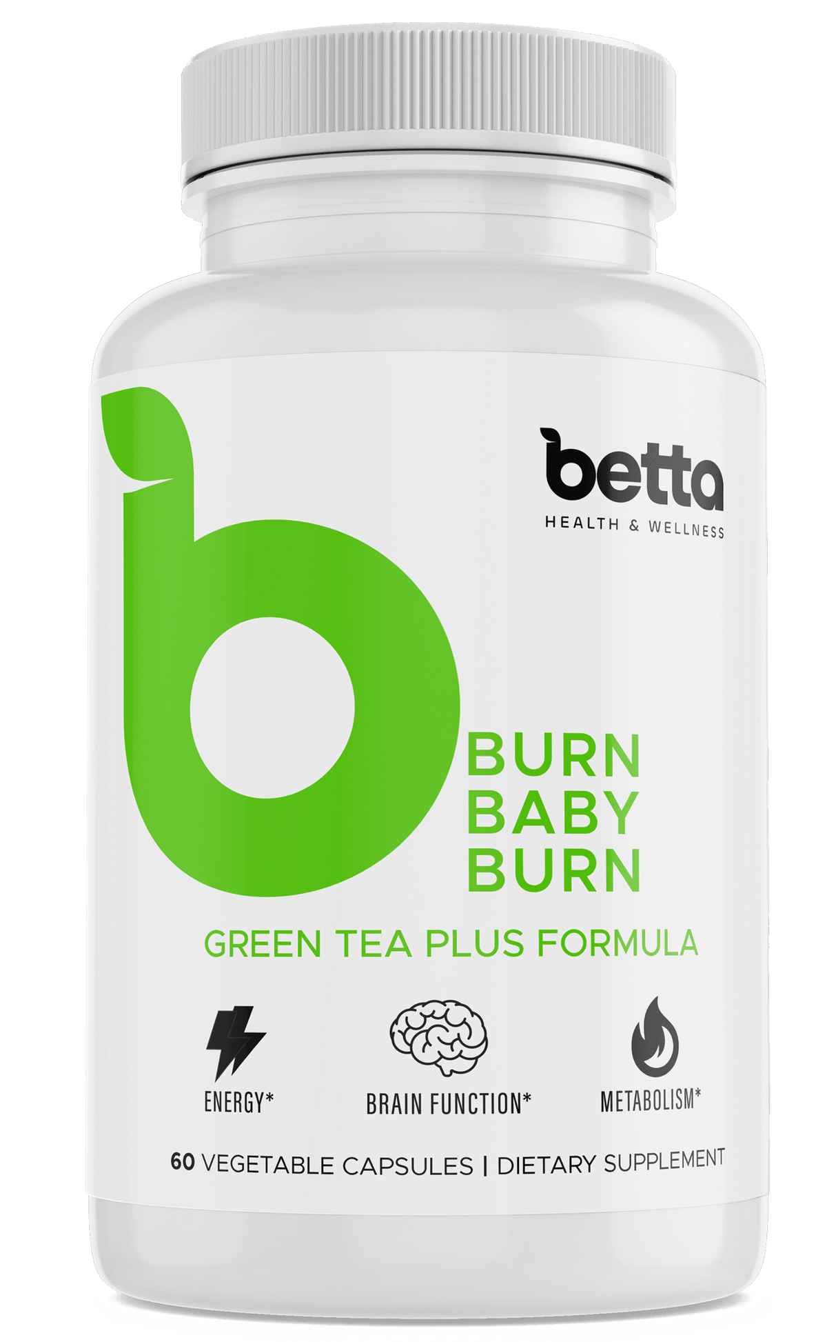 BURN BABY BURN Green Tea Fat Burner — Betta Health And Wellness